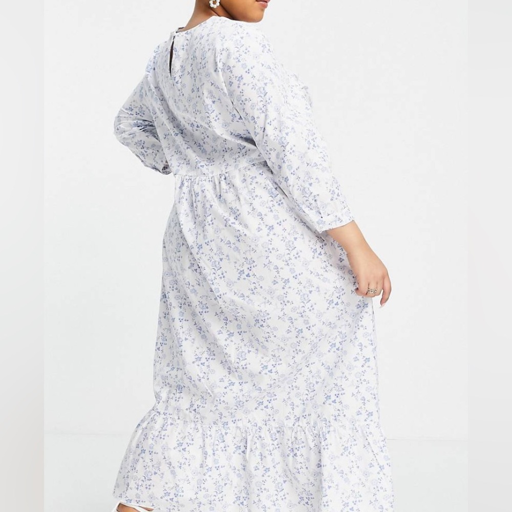 Glamorous Curve Maxi Smock Dress